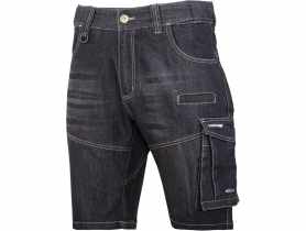 Spodenki krótkie jeans. czar. stretch ze wzmoc.,"l",CE,LAHTI PRO