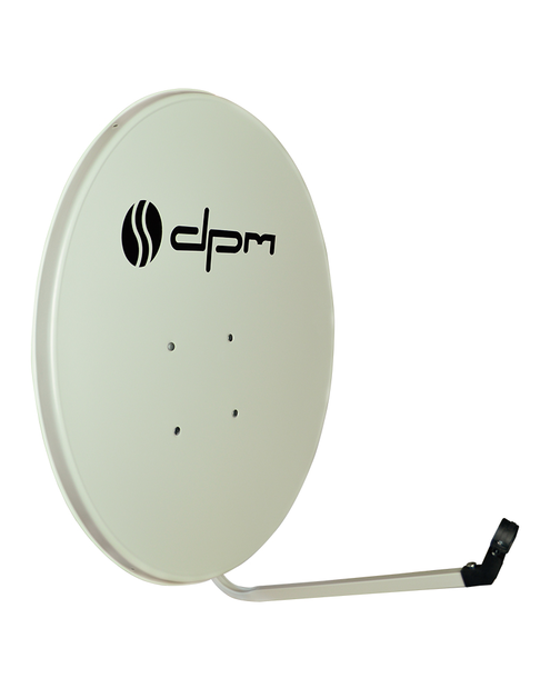 Zdjęcie: Czasza satelitarna 80 cm biała, logo SAT80B DPM SOLID