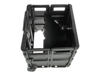 Zdjęcie: Wózek składany na zakupy Olli 65 L 35 kg black KEEEPER