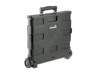 Zdjęcie: Wózek składany na zakupy Olli 65 L 35 kg black KEEEPER