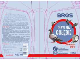 Płyn na gołębie 450 ml BROS