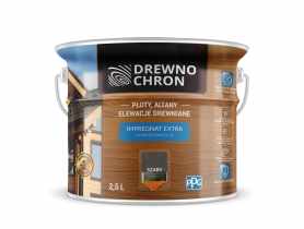 Impregnat do drewna Extra szary 2,5 L DREWNOCHRON