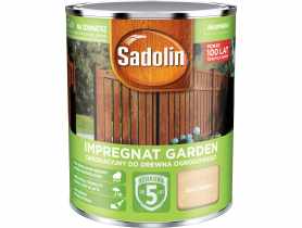 Impregnat dekoracyjny do drewna ogrodowego Garden 0,7 L jasna sosna SADOLIN