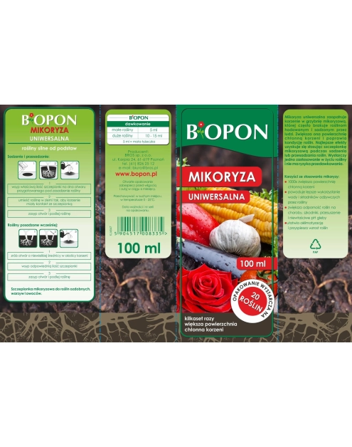 Zdjęcie: Mikoryza uniwersalna 100 ml BOPON