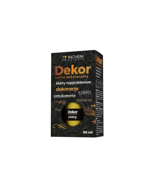 Zdjęcie: Dekor 80 ml złoty INCHEM POLONIA