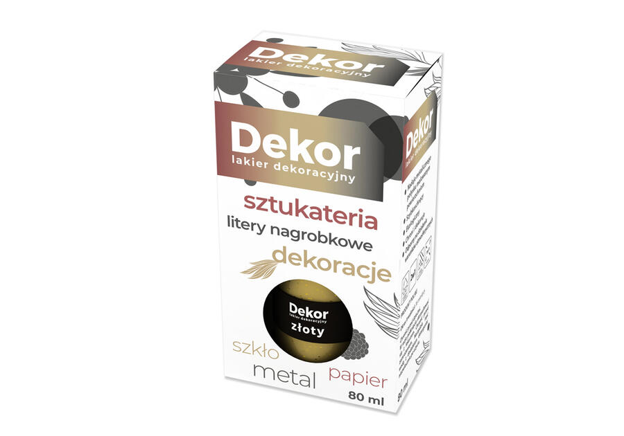 Zdjęcie: Dekor 80 ml złoty INCHEM POLONIA