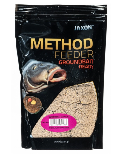 Zdjęcie: Zanęta method feeder ready 750 g czosnek JAXON