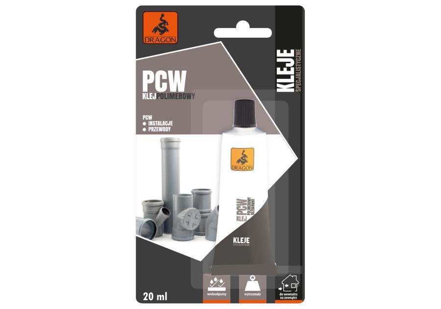 Zdjęcie: Klej do PCW 20 ml blister DRAGON