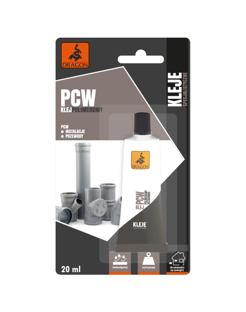 Zdjęcie: Klej do PCW 20 ml blister DRAGON