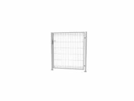 Furtka 3D 100x123 cm prawa ocynk komplet BETAFENCE