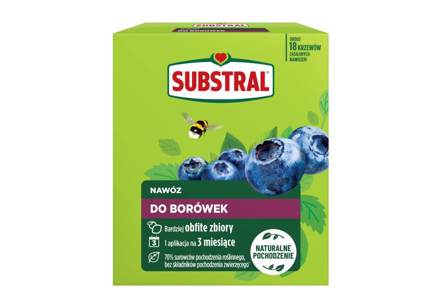 Zdjęcie: Nawóz do borówek naturalny 1,2 kg SUBSTRAL
