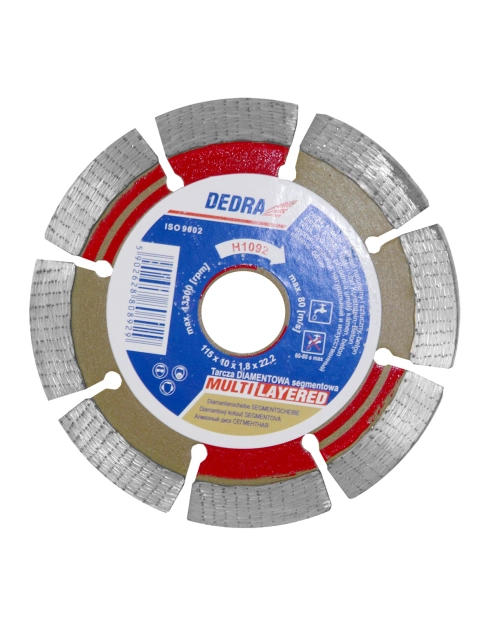 Zdjęcie: Tarcza segmentowa Multi-Layerd 230 mm DEDRA