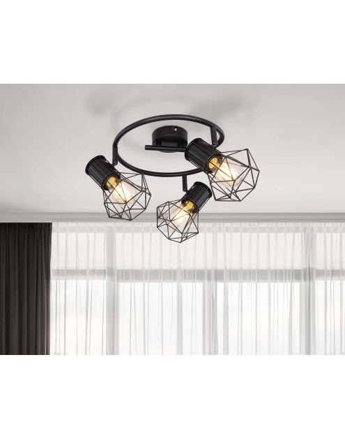 Zdjęcie: Lampa reflektorowa Priska 54017-3 GLOBO LIGHTING