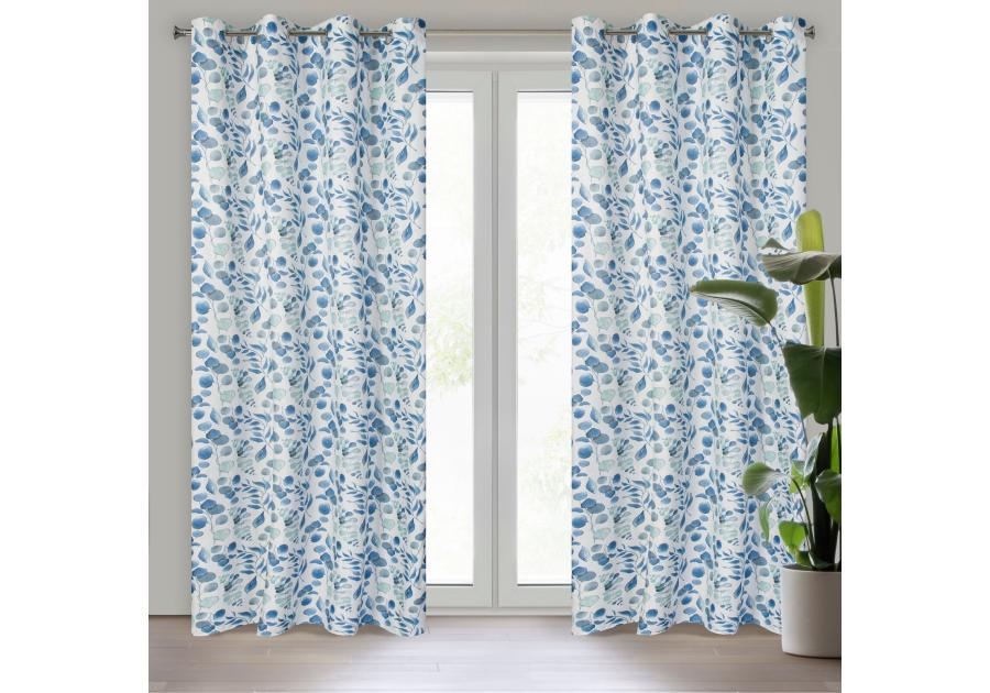 Zdjęcie: Zasłona gotowa Rosali 140x250 cm biały EUROFIRANY