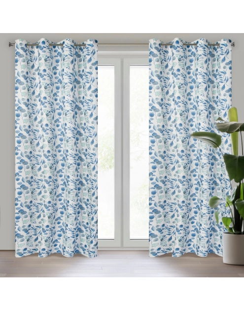 Zdjęcie: Zasłona gotowa Rosali 140x250 cm biały EUROFIRANY