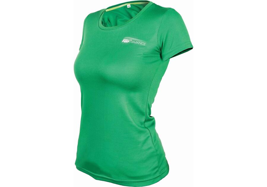 Zdjęcie: T-shirt sportowy damski zielony runny w XL performance s-78783 STALCO