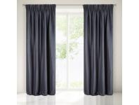 Zdjęcie: Zasłona gotowa Aggie na taśmie 140x270 cm granatowy EUROFIRANY