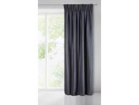 Zdjęcie: Zasłona gotowa Aggie na taśmie 140x270 cm granatowy EUROFIRANY