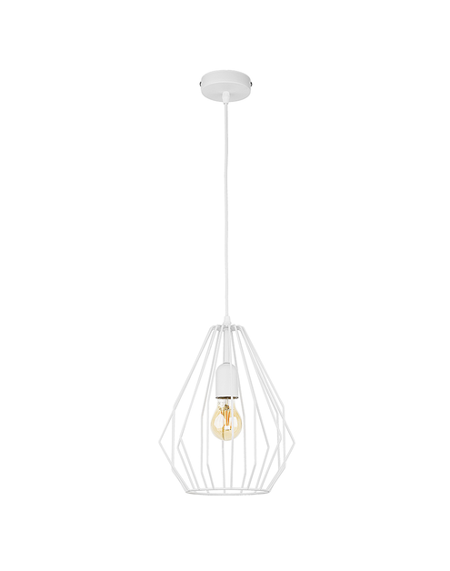 Zdjęcie: Lampa wisząca Brylant 1 x E27 biała 2223 TK LIGHTING