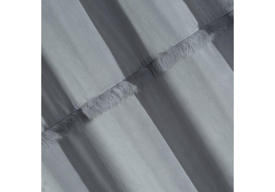 Zdjęcie: Zasłona Koleta 140x250 cm stalowa na taśmie EUROFIRANY