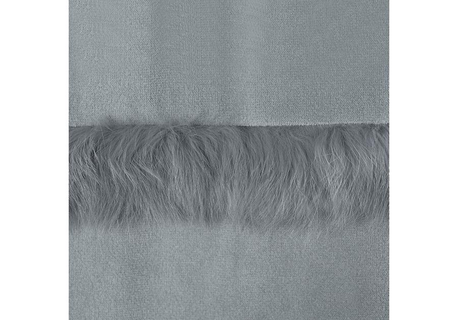 Zdjęcie: Zasłona Koleta 140x250 cm stalowa na taśmie EUROFIRANY