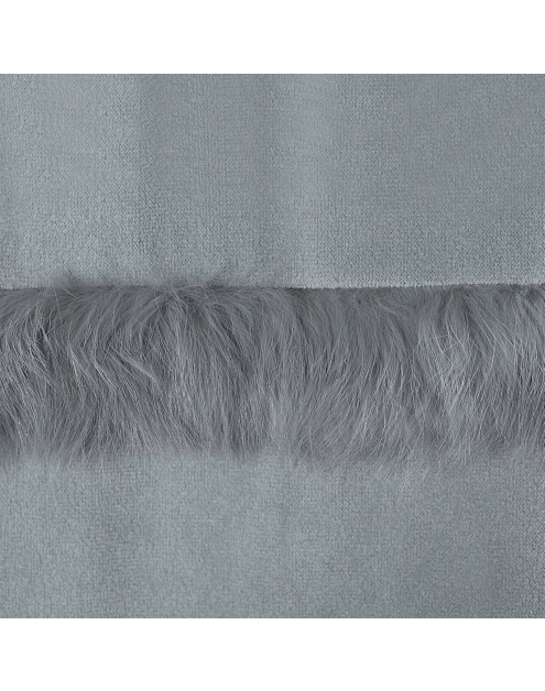 Zdjęcie: Zasłona Koleta 140x250 cm stalowa na taśmie EUROFIRANY