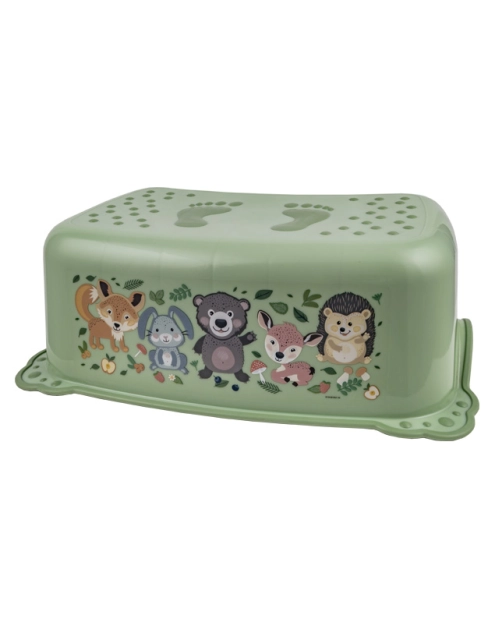 Zdjęcie: Podnóżek dla dzieci 2K Jeżyk Leśna Ferajna, zielony NERGIS