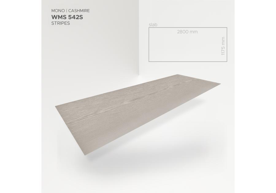 Zdjęcie: Panel Slab Mono Cashmire WMS 542S 4 mm MODEE