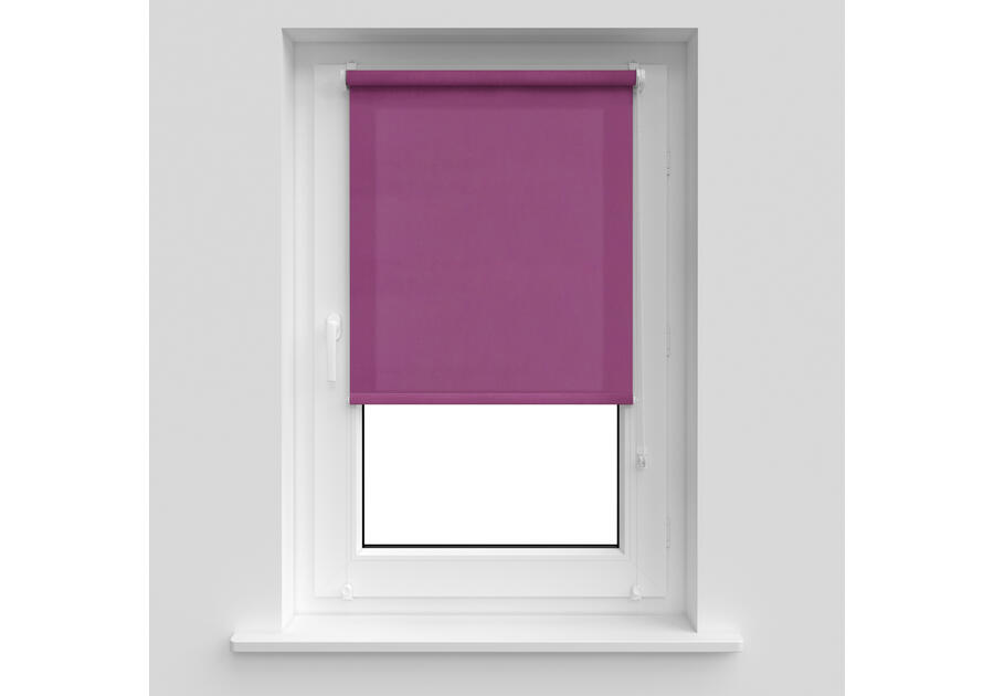 Zdjęcie: Roleta Mini Classic 38x150 cm śliwka DECODESIGN