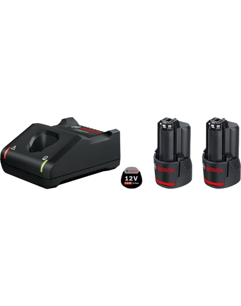 Zdjęcie: Zestaw startowy 2 akumualtory GBA 12V 3.0AH+GAL 12V-40 BOSCH