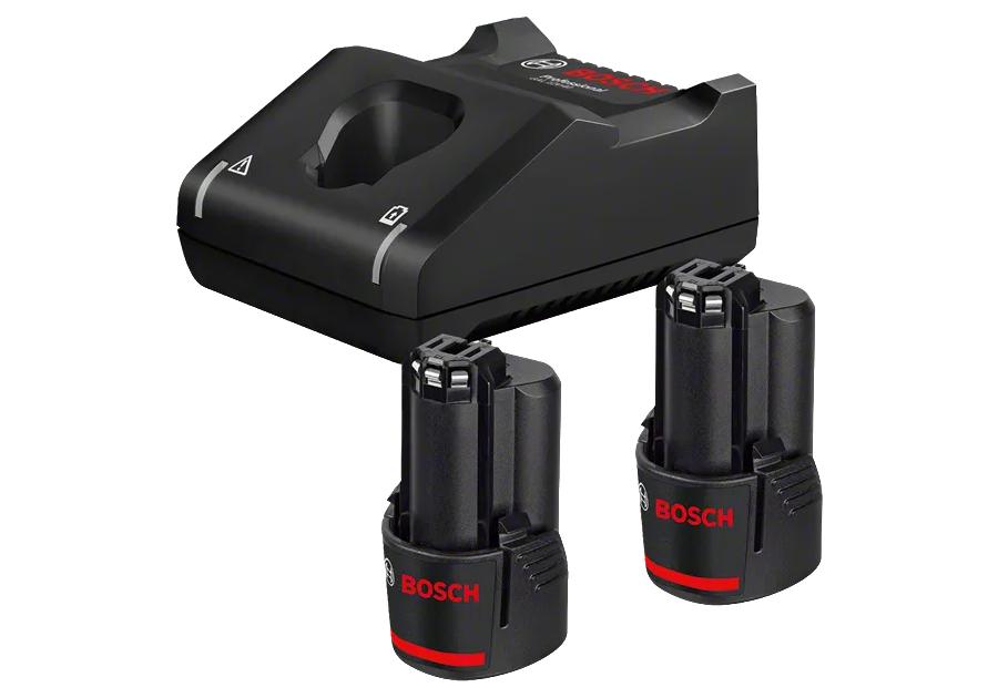 Zdjęcie: Zestaw startowy 2 akumualtory GBA 12V 3.0AH+GAL 12V-40 BOSCH