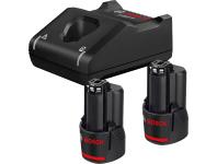 Zdjęcie: Zestaw startowy 2 akumualtory GBA 12V 3.0AH+GAL 12V-40 BOSCH