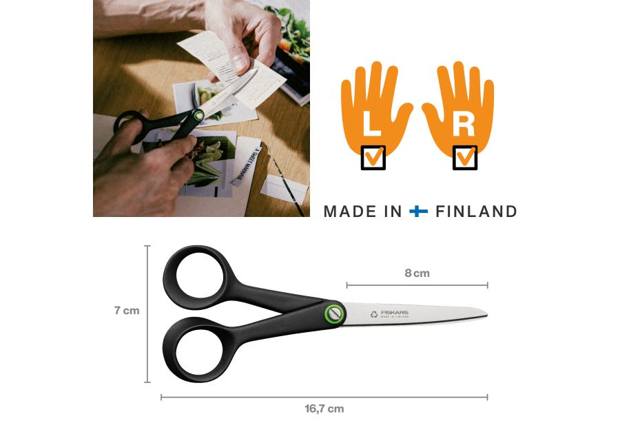 Zdjęcie: Nożyczki uniwersalne FF małe 17 cm FISKARS