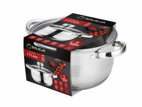Garnek Tytan 22 cm - 4,5 L GALICJA