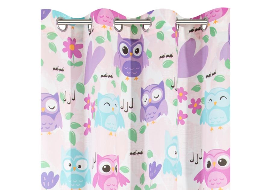 Zdjęcie: Zasłona Dizzy 140x250 cm multikolor na przlotkach EUROFIRANY