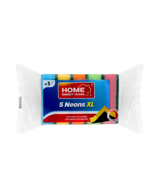 Zdjęcie: Zmywak Neons XL 5 sztuk HOME SWEET HOME