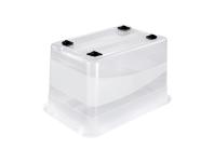 Zdjęcie: Pojemnik cristallbox z kółkami 52 L Konrad KEEEPER