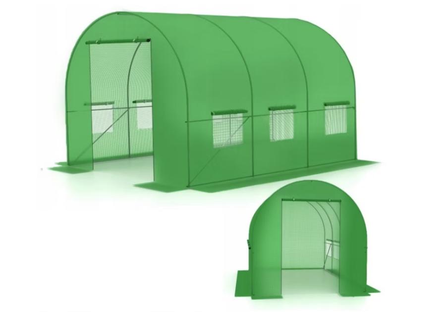 Zdjęcie: Tunel ogrodowy foliowy szklarnia 200x300x200 cm EUROHIT