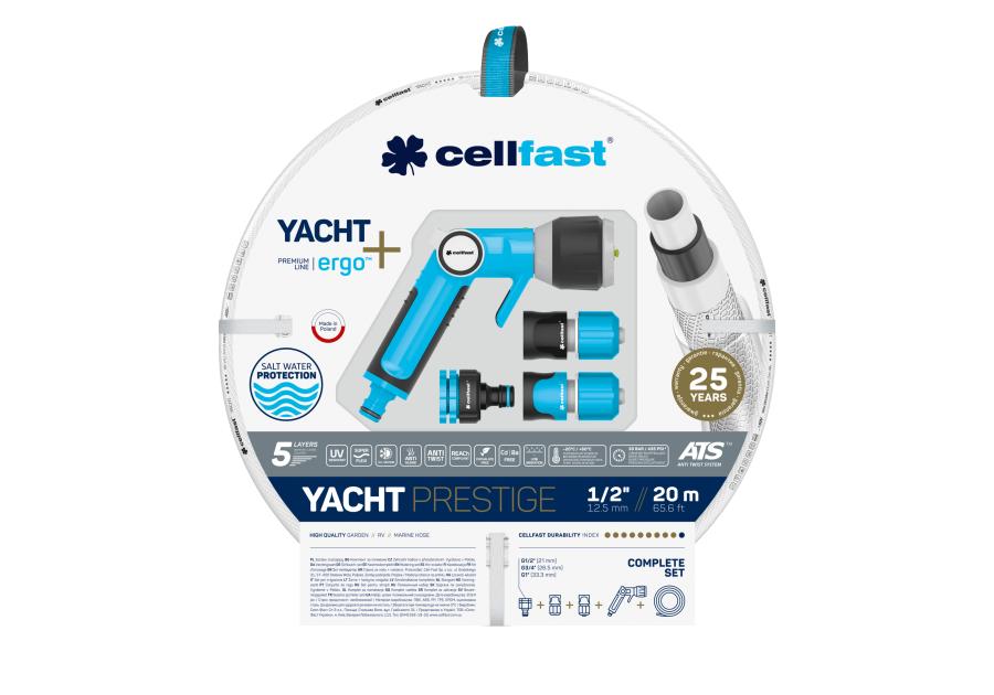 Zdjęcie: Zestaw zraszający Yacht Prestige Energo 1/2" 20 m CELLFAST
