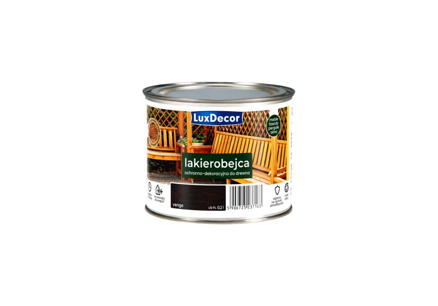 Zdjęcie: Lakierobejca wenge 0,2 L LUXDECOR