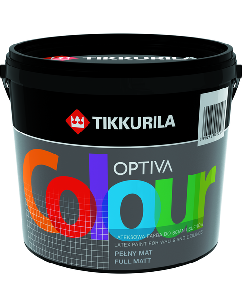 Zdjęcie: Farba lateksowa Optiva Colour baza AP 3, 2,7 L TIKKURILA