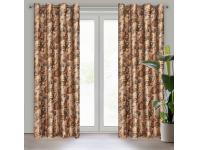 Zdjęcie: Zasłona gotowa Diana 140x250 cm rudy EUROFIRANY
