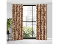 Zdjęcie: Zasłona gotowa Diana 140x250 cm rudy EUROFIRANY
