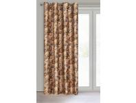 Zdjęcie: Zasłona gotowa Diana 140x250 cm rudy EUROFIRANY