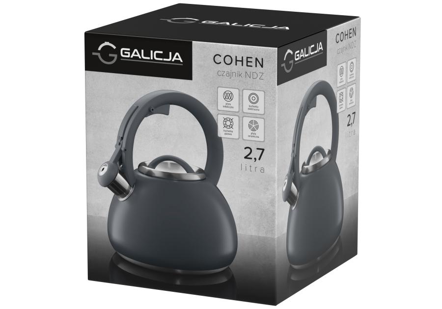 Zdjęcie: Czajnik nierdzewny Cohen 2,7 L 35310 GALICJA