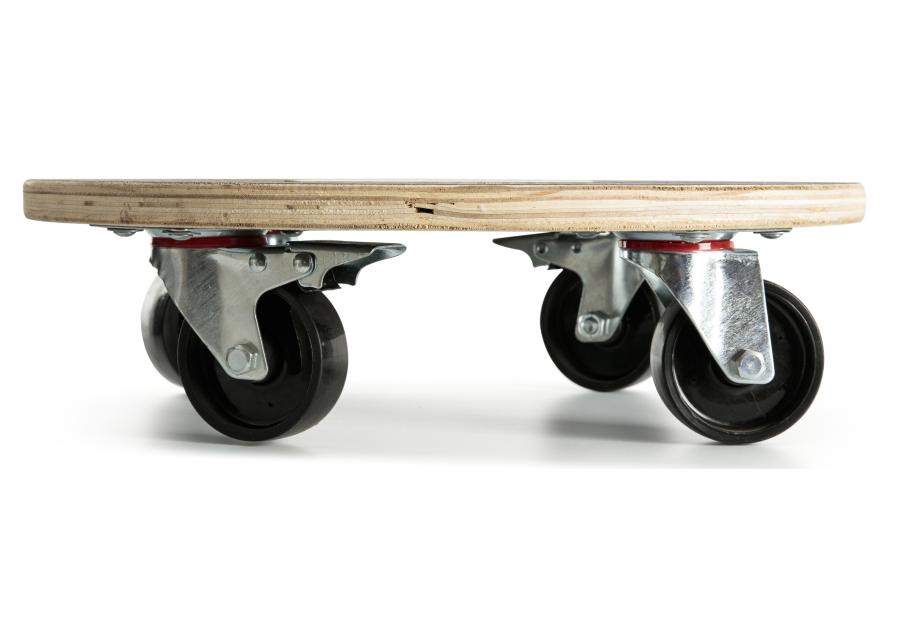 Zdjęcie: Podstawka na kółkach do doniczek Flora Roll Strong, fi40 cm, FSC-FR, brązowy NORTENE