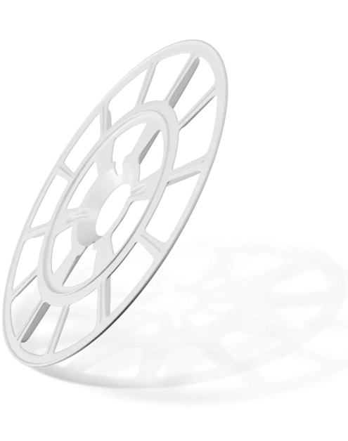 Zdjęcie: Talerz dociskowy KWL 110 mm do mocowania wełny mineralnej polipropylen 200 szt. KOELNER