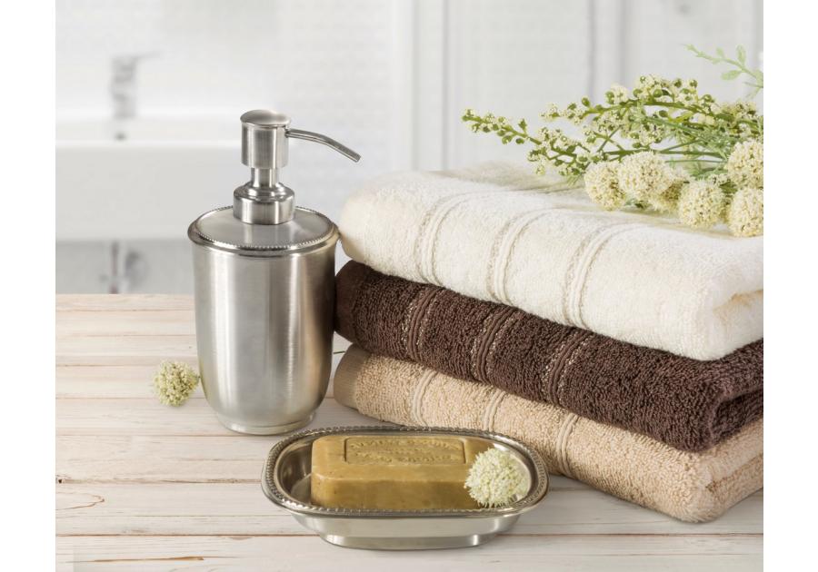 Zdjęcie: Ręcznik bawełniany Nati 50x90 cm czarny EUROFIRANY