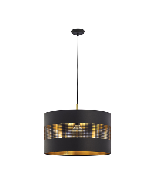 Zdjęcie: Lampa wisząca Tago 1x E27 czarna 3211 TK LIGHTING