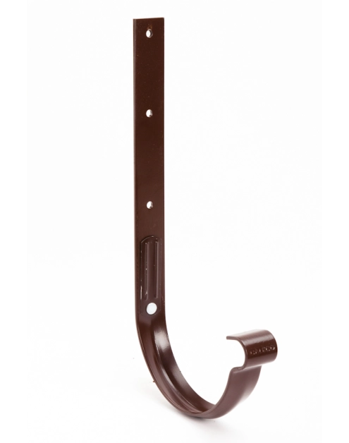 Zdjęcie: Hak metalowy PVC 150 mm ciemnobrązowy GALECO